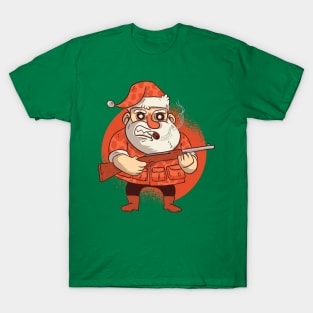 Hunting Santa T-Shirt